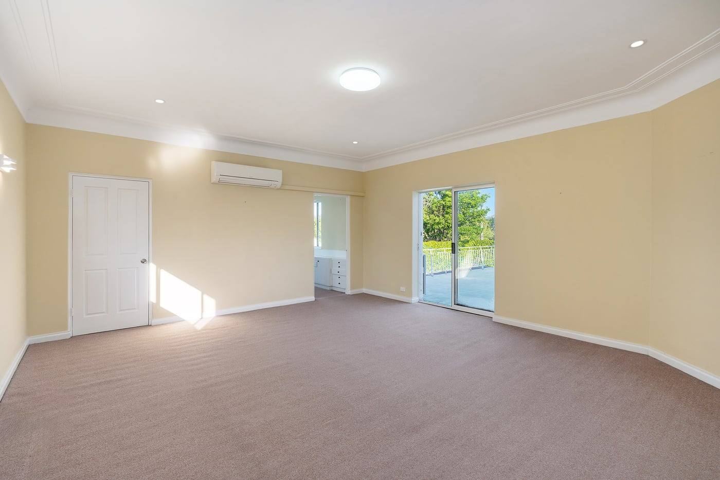 Sunlit living room